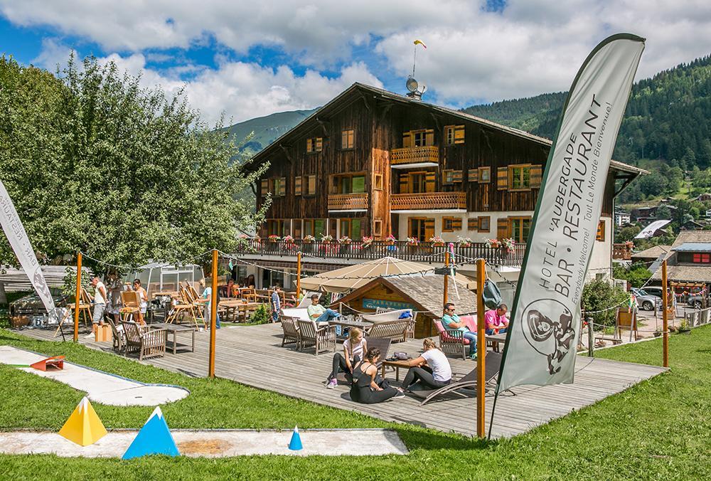 Hotel L'Aubergade Морзин Экстерьер фото