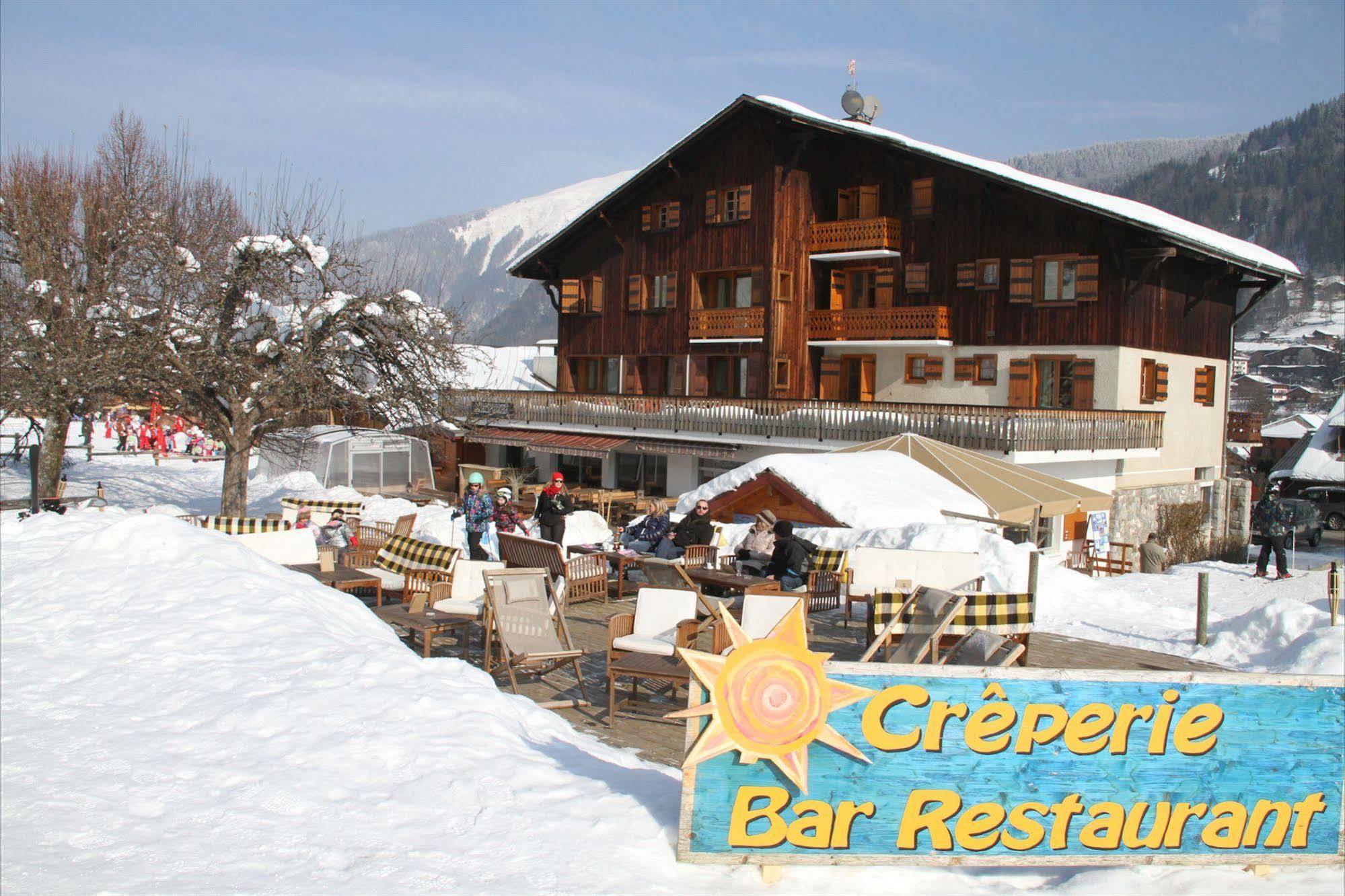 Hotel L'Aubergade Морзин Экстерьер фото
